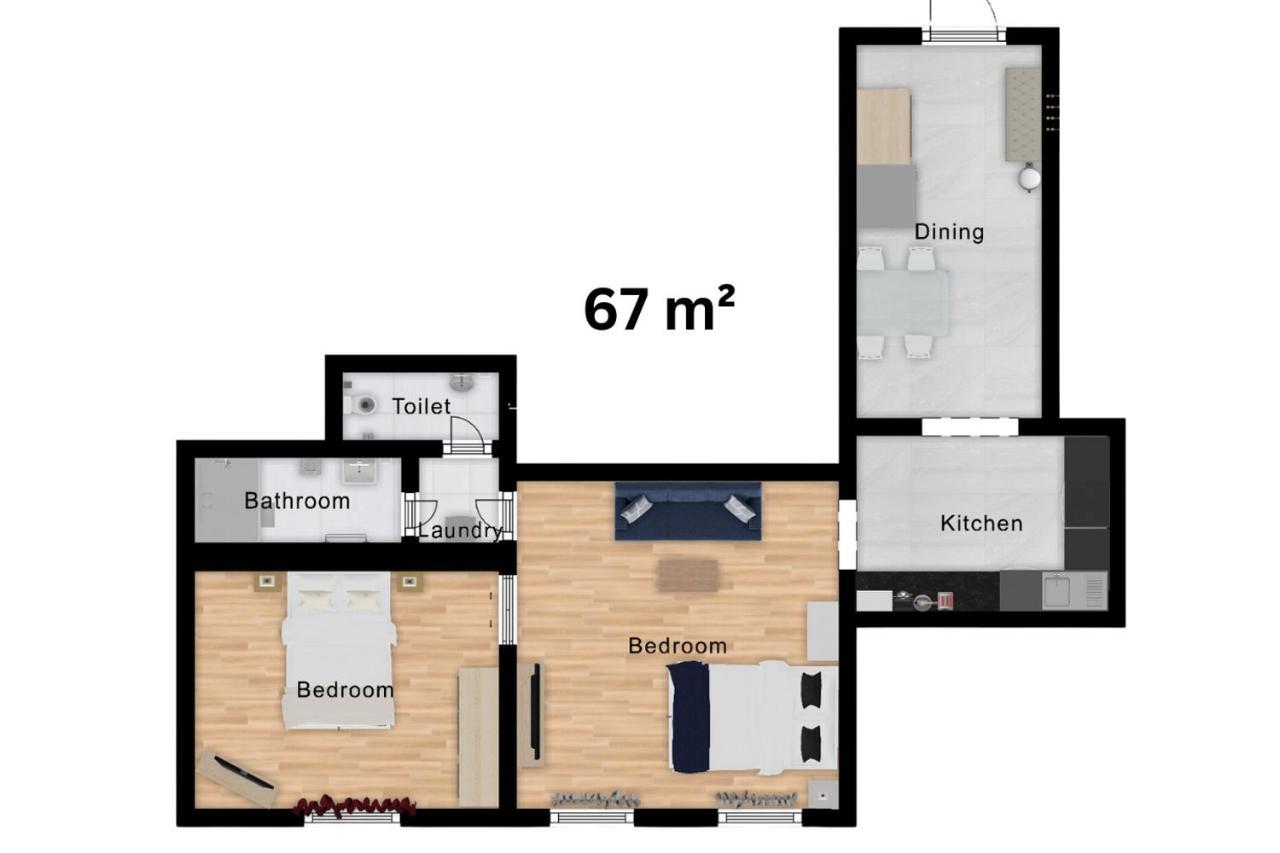 Apartment Korina - City Center Zagabria Esterno foto